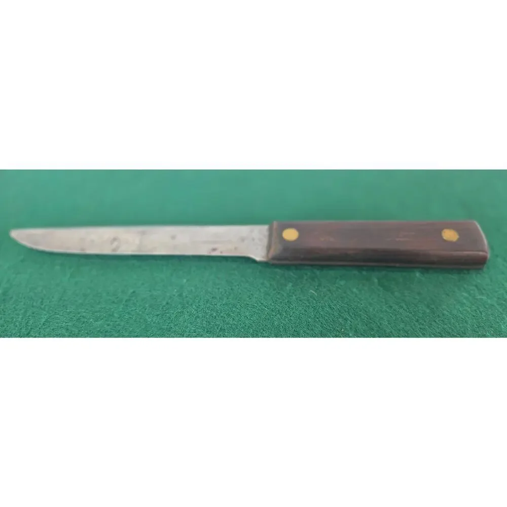Vintage Carbon Steel Full Tang Chef Knife